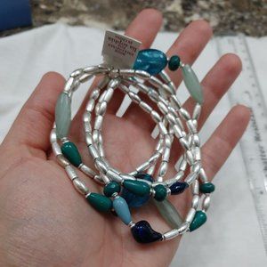 NWT Lia Sophia Waterfront - 6 Bracelets